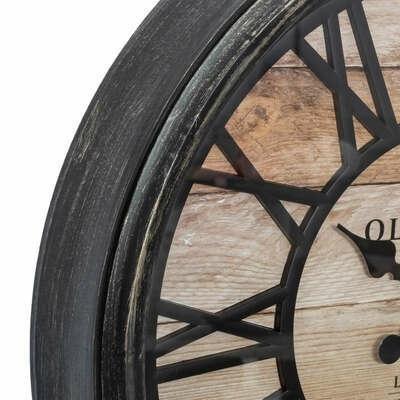 Vintage Wood Clock 50cm