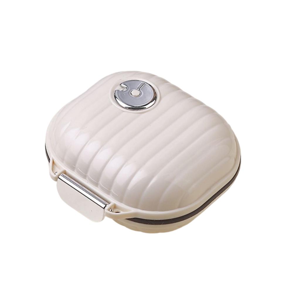 Mini Portable Pill Box Travel for Pills Tablets Seven Days Grid Split Sealed Storage Box Pill Organizer Multi  Package Weekly