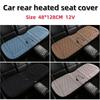 Heated  Rear Car Seat Cover Car Heating Cushion Winter Heated Seats Auto Seat Warmer 12V Seat Cushion for Rear Car Seats Cushion
