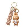 Cartoon Cute Maillard Mengmeng Rabbit Pendant Keychain Mengqu Car Bag Keychain Small Gift