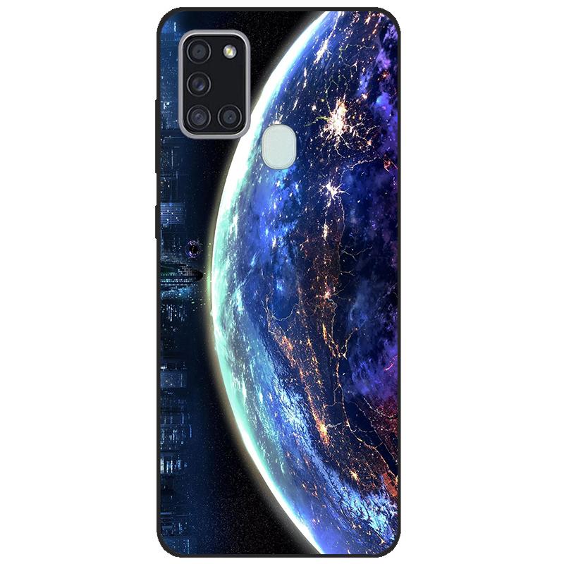 For Samsung A21s SM-A217F/DSN Back Cover tpu Soft Silicone Phone Case For Samsung Galaxy A21s Case Mobile Phone black coque new