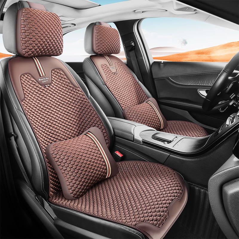 Non-Slip All-Season Air Layer Car Seat Cushion Set