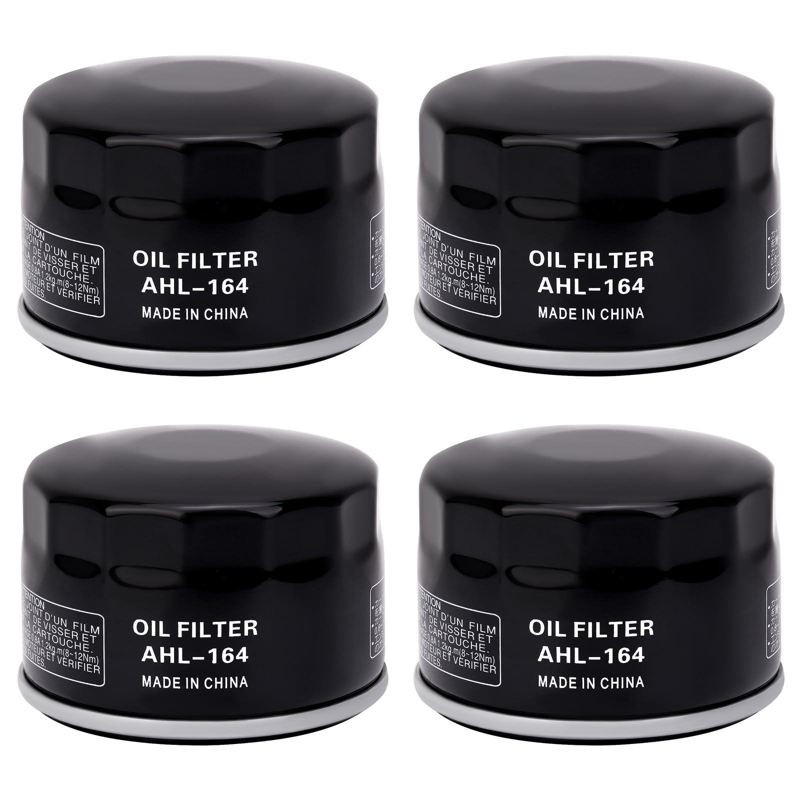 

AHL [4pcs] Motorcycle Filter for BMW S1000R K47 2013-2018/S1000RR 990 2009/S1000RR K46 2010-2018/S1000RR Sport K46 2010/S1000XR 2015-2015 2018 type 1