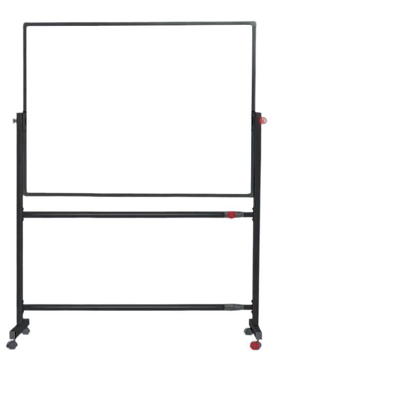 Double-Sided Movable Whiteboard & Blackout Board Easel Stand for Home & Office Teaching