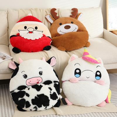 Winter Warm Soft Baby Sleeping Bag Blanket Plush Stuffed Animal Unicorn Cow Christmas Decor Sleep Blanket Baby Kid Gift
