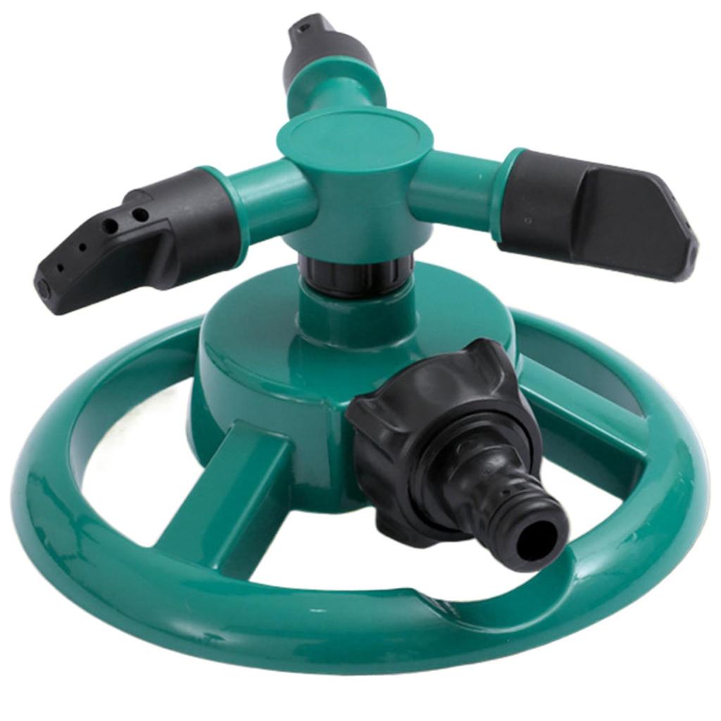 Sprinklere for hage, 360 roterende sprinkler, sprinklere for store gårdsplasser, sprinklere, kraftig og jevn vanning for plener og hager