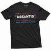 Men's Desantis 2024 T-shirt Ron DeSantis for President Florida Governor Tee
