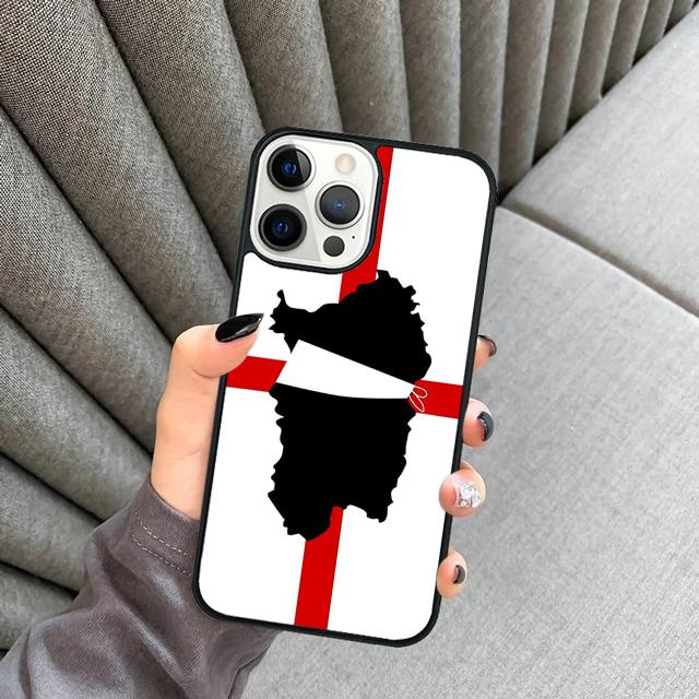 Flag of Sardinia phone Case Cover For iPhone 17 Air 16 15 14 Plus apple 16 11 12 13 Pro Max coque