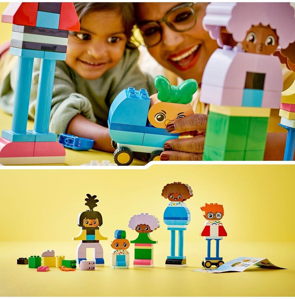 LEGO конструктор Duplo – Строим людей с большими чувствами (10423)
