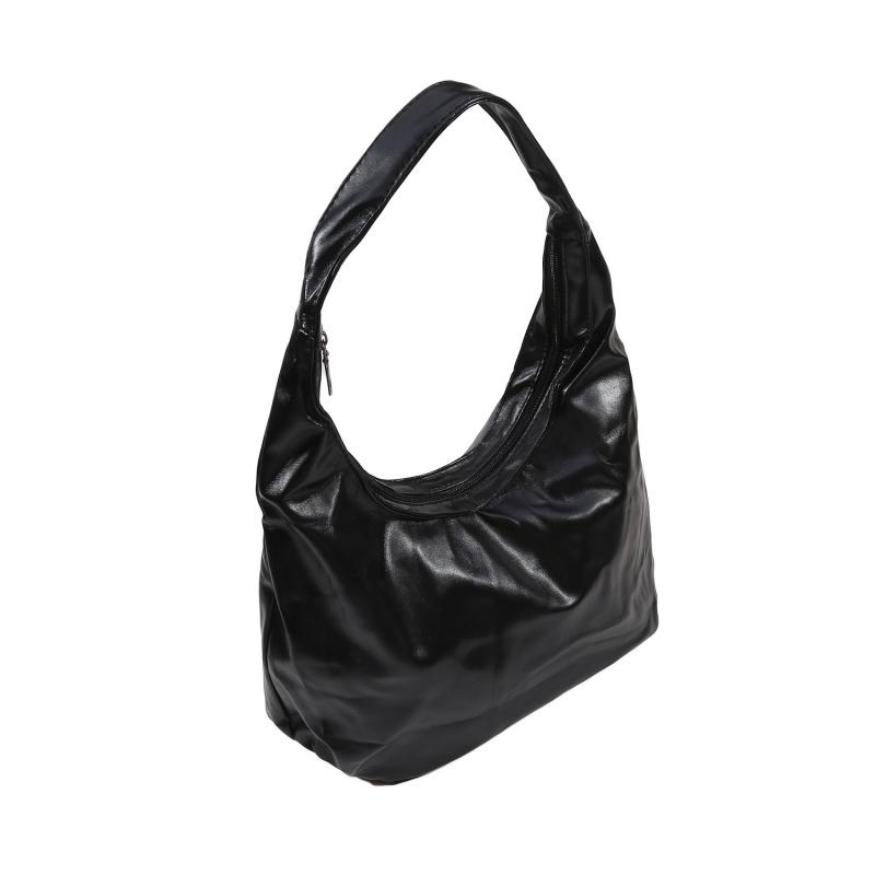 Women's PU Leather Handbag Large Capacity Soft Shoulder Bag Vintage Tote Purse for Work Travel Shopping Daily Use