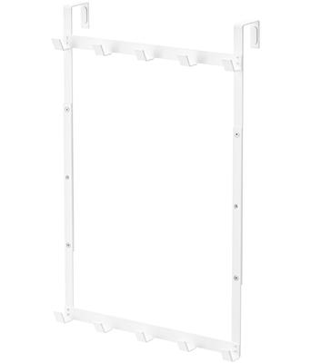 Yamazaki Jitsugyo Height Adjustable Door Hanger White Approx. W30XD7.5XH465666cm Smart 3 Level Height Adjustment Door Hook 4892