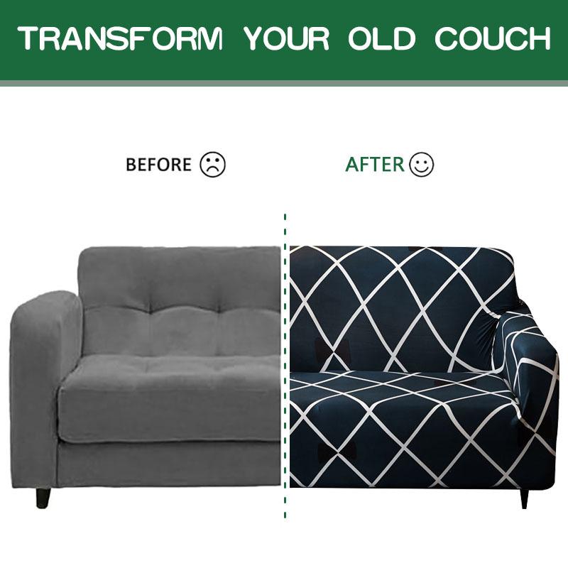Lazy Person Sofa Cover Elastic Milk Thread Full Cover Sofa Cover Dust-proof Protective Cover