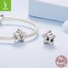 925 Silver Lucky Star Beads, Pendant Diy Bracelet Lucky Pendant Accessories Beads Charm