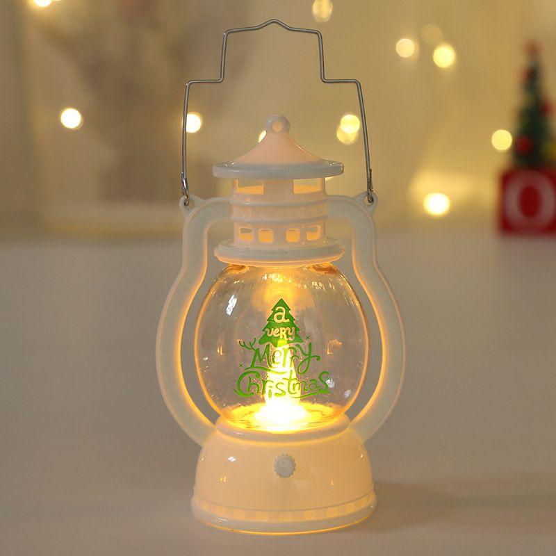 Christmas Decorative Led Small Home Party Retro Oil Lantern Small Lamp Oil