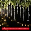 Christmas Icicle Ornaments: Creative Transparent Ice Stick Charms for Tree Decoration