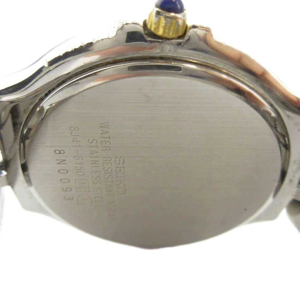 SEIKO DOLCE Dolce Watch Quartz Blue Dial Silver Color 8J41-6150 GY18/ MQ Men's