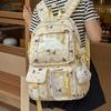Puppy Printed Schoolbag Junior High School Students Lightweight Backpack Women's Cartoon Backpack