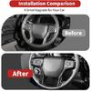 Black Wood Steering Wheel Trim For Chevrolet Silverado 1500 + Accessories US