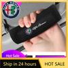 Car Stickers For Alfa Romeo Car Styling Roof Armrest Pull Cover Handle Gloves Protector For Alfa Romeo Giulia Stelvio Giulietta