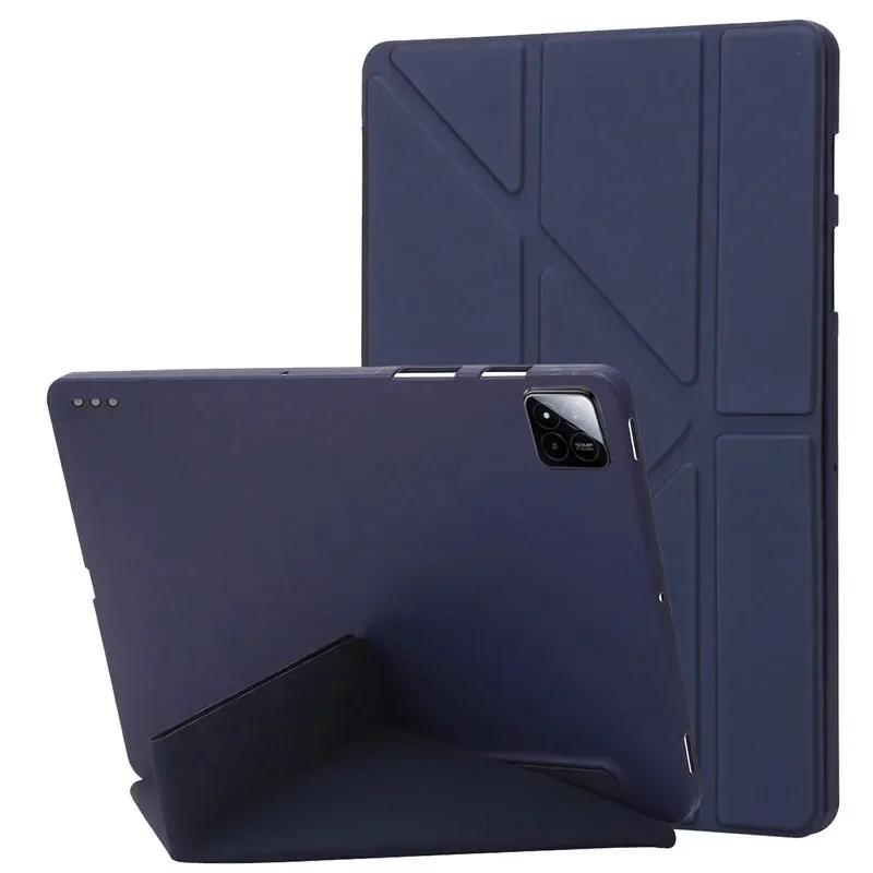 Multi-fold Smart Cover for Redmi Pad SE 11 Funda Redmi SE 8.7 Auto Wake Up Case MiPad 6 Pro 11 Mi Pad 7 8 Pro 11.2 Case