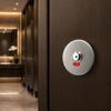 Keyless Latch Lock Silver Indicating Door Lock Durable Privacy Door Lock  Restroom