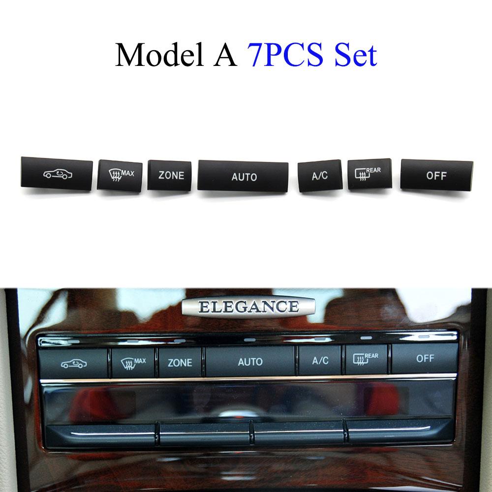 W212 Center Dash Air Vent AC Heizung Knopf Abdeckung Klimatisierung Schlüssel Kappe Für Mercedes Benz E Klasse 2009 2010 2011 2012 2013