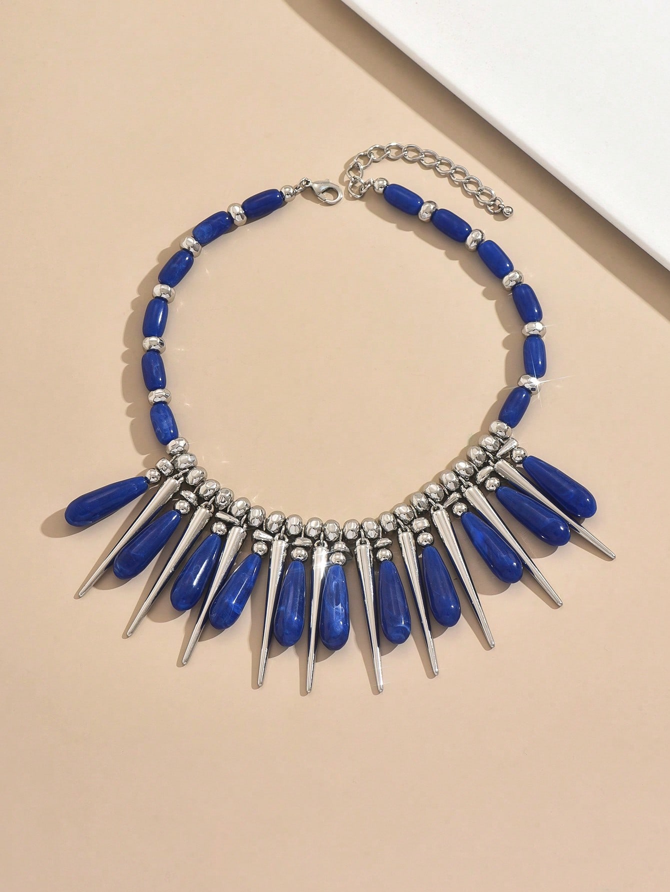 

Модное ожерелье для женских украшений синий