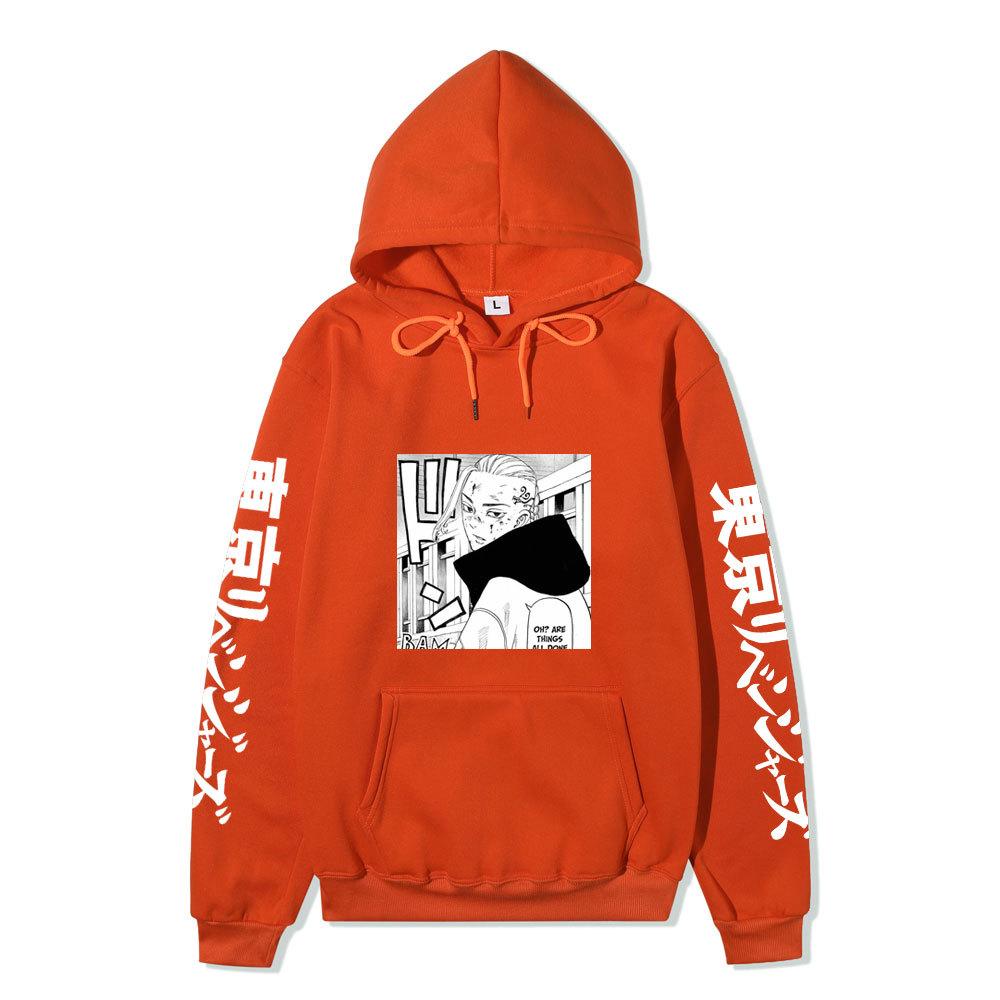 Tokyo Revengers Izana Kurokawa Unisex Fleece Hoodie Autumn Winter Anime Print Long Sleeve Casual Pullover Sweatshirt