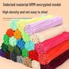 Chenille Stem Bouquet DIY Kit: Children's Handmade Encrypted Fuzzy Sticks In Macaron Colors