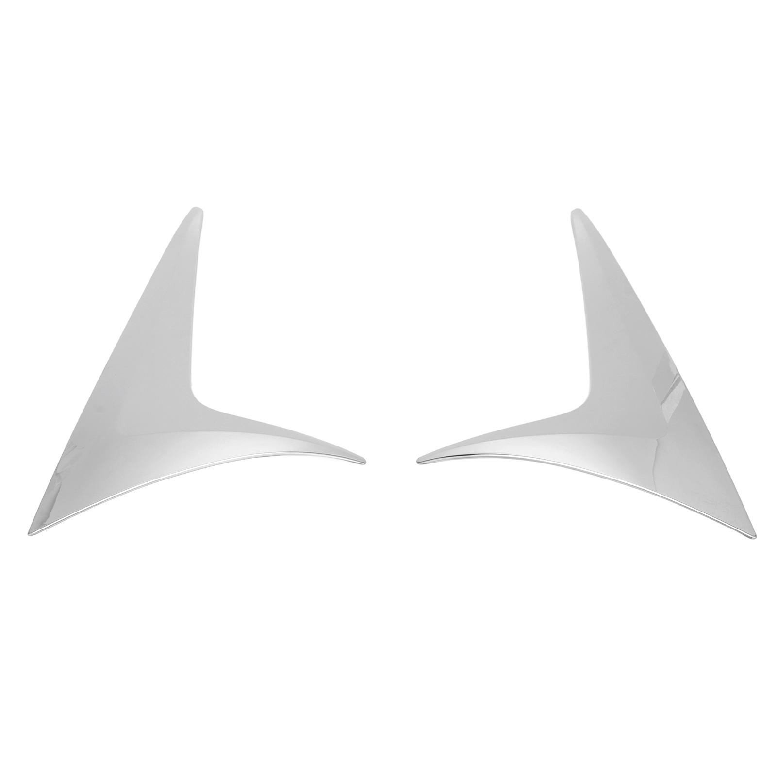 

2 шт. Спойлер заднего бокового окна автомобиля, хромированный, замена для Mazda CX5 CX5 KF 20172021