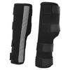 Hunde-Vorderbeinschiene, 1 Paar Hunde-Ellenbogenschutz, Ellenbogenstützbandage, Hundeknie(Schwarz L.)