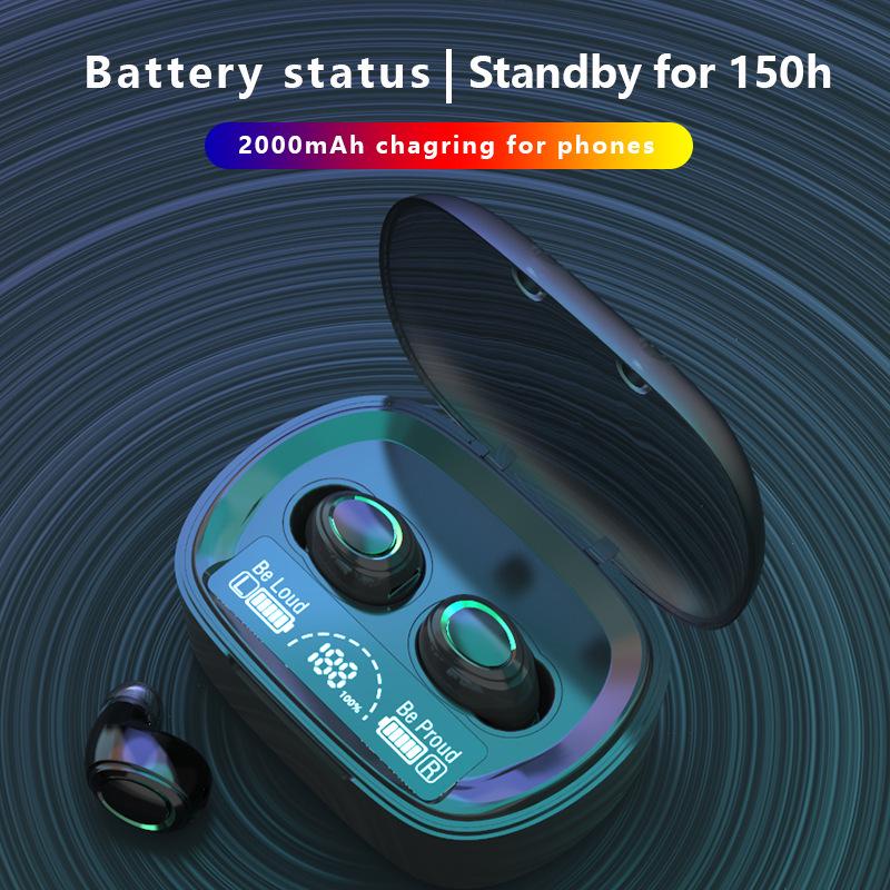 Patentierte kabellose Bluetooth TWS In-Ear-Kopfhörer mit Geräuschunterdrückung, geringer Latenz und langer Akkulaufzeit