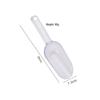 Transparent Plastic Flat-Bottom Scoop