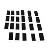 EVA Headboard Bumpers, Furniture Wall Protectors, Soft Foam Pads for Noise Reduction, Strong Adhesive, 2 Sizes 20mm 3mm