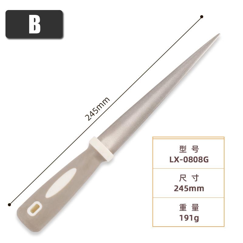 Sharpening Rod Diamond Rod Kitchen Gadgets Knife Sharpener Slaughterhouse Butcher Sharpening Bar Fish Hook Grinding