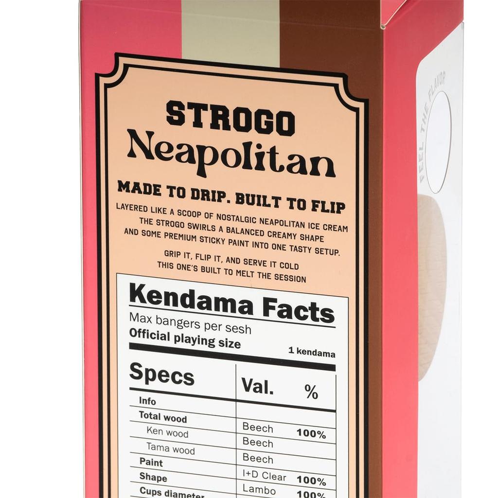Kendama KROM STROGO NEA Chrome Strogo Napolitano (fresa)