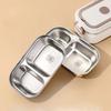 Insulation Divided Lunch Box Stackable Leakproof Food Container Large Capacity Stainless Steel Food Box Picnic