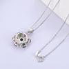 925 Sterling Silver Pendant Necklace Earrings Ring Nautral Colorful Tourmaline Fine Jewelry for Women Nice Gift