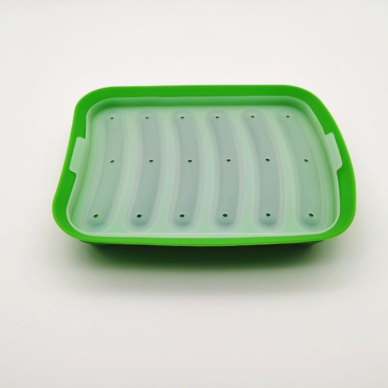 DIY Silicone Baby Food Sausage Maker Mold for Homemade Hot Dogs