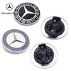 Autoaufkleber C200 E300 Heiß 2026 Neu Für Benz W212 GLC GLK 2025 Heiß Für Mercedes benz AMG Auto Metall Flaches Haubenemblem Frontemblem L