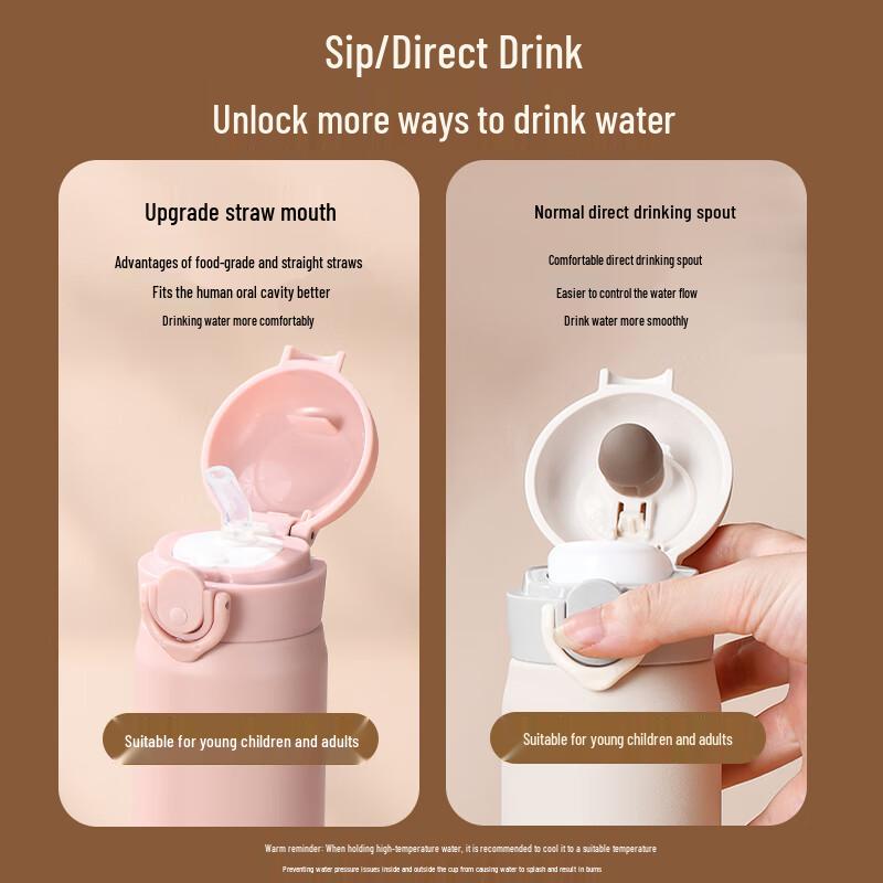 Snoopy 316L Stainless Steel Insulated Water Bottle