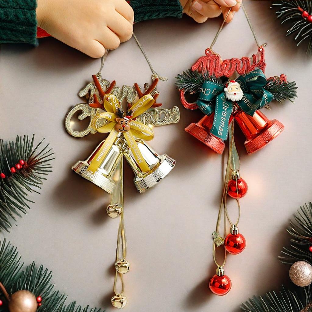 Christmas Bell Christmas Tree Pendant Christmas Decoration Pendant Christmas Bell Pendant Ornaments