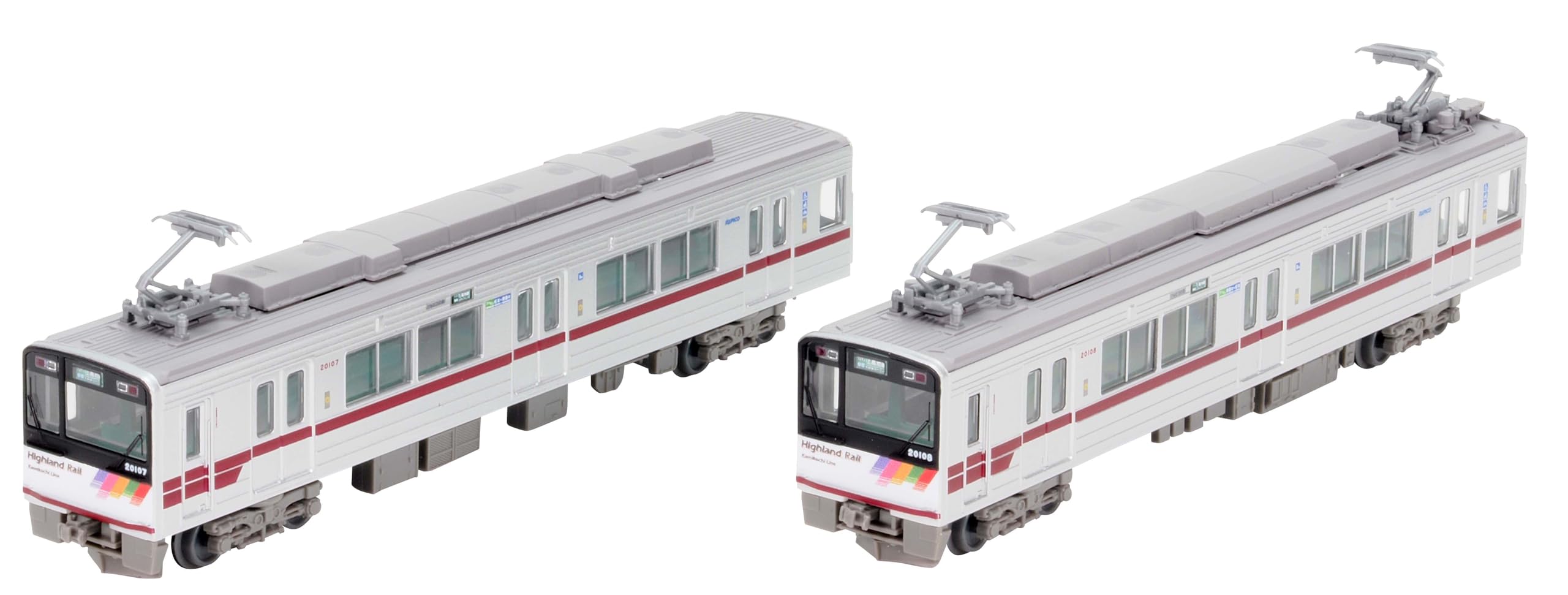 

TOMYTEC Railway Collection Alpico Kotsu Kamikochi Line 20100 Type - TOBU x ALPICO Collaboration Train - 2-Car Set - Diorama - No.336433