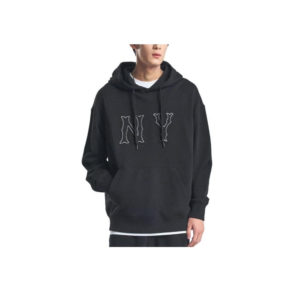 New MLB MEGA OVERFIT New York Yankees Coopers Big Sweatshirt Men's Black 3AHDB3044-50BKS