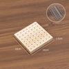 Hexagonal Flower Yarn Crochet & Knitting Board - Handmade Tool for Shaping Granny Squares