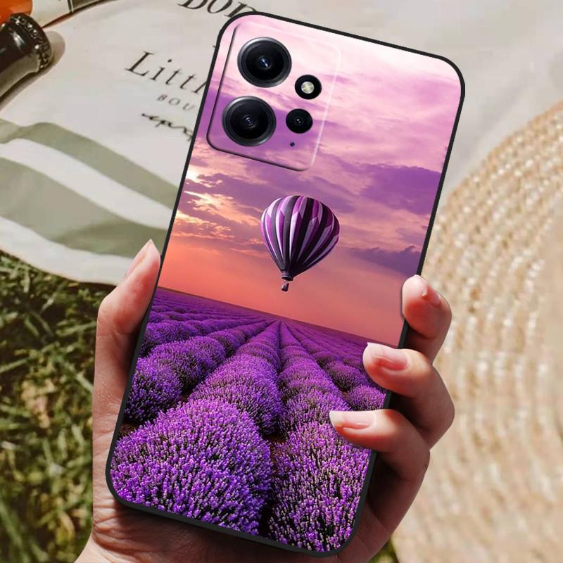 

Для Redmi Note 12 4G Чохол Силіконова Задня Кришка Чохол для Телефона для Xiaomi Redmi Note12 4G Чохли Redmi Note 12 4G 2023 М який бампер coque For Redmi Note 12 4G