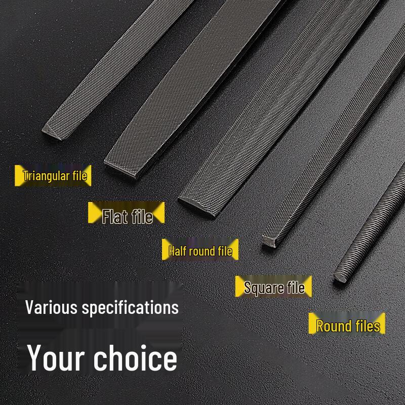 6-inch High-Carbon Steel Square File