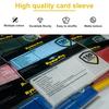 750Pcs Matte Card Sleeves 2.6"x3.6" Protectors Compatible with Trading Cards Standard Size for MTG TCG Baseball Card Sport Cards