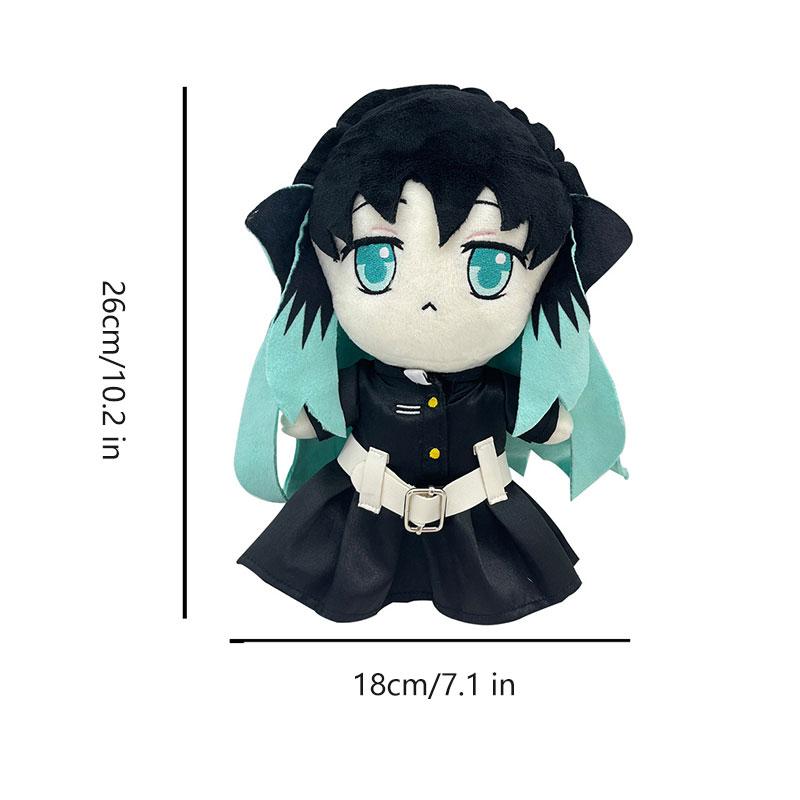 

Истребитель демонов Токито Муичиро Плюшевая мягкая игрушка Милая кукла Декор комнаты Фанат Аниме