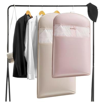Platzsparender Schrankorganizer mit Selbstkomprimierungs-Reißverschluss Staubschutz Kleidersack Kleideraufbewahrungstasche zum Aufhängen von Kleidung